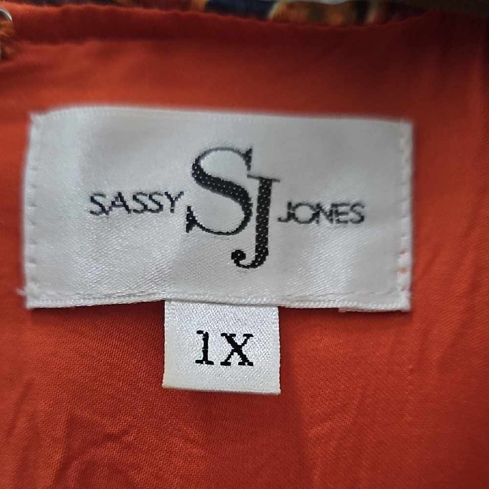 Sassy Jones Vibrant Long Sleeve Dress - Picture 5 of 5